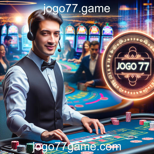A Emoção do Cassino Ao Vivo em jogo77.game
